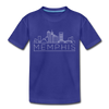 Memphis, Tennessee Toddler T-Shirt - Skyline Memphis Toddler Tee