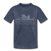 Memphis, Tennessee Toddler T-Shirt - Skyline Memphis Toddler Tee - heather blue