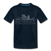 Memphis, Tennessee Toddler T-Shirt - Skyline Memphis Toddler Tee