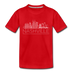 Nashville, Tennessee Toddler T-Shirt - Skyline Nashville Toddler Tee - red