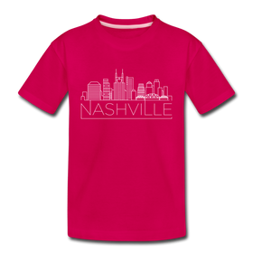 Nashville, Tennessee Toddler T-Shirt - Skyline Nashville Toddler Tee