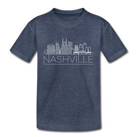 Nashville, Tennessee Toddler T-Shirt - Skyline Nashville Toddler Tee