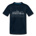 Nashville, Tennessee Toddler T-Shirt - Skyline Nashville Toddler Tee - deep navy