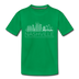 Nashville, Tennessee Toddler T-Shirt - Skyline Nashville Toddler Tee - kelly green