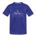 New York Toddler T-Shirt - Skyline New York Toddler Tee - royal blue