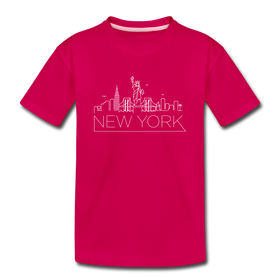 New York Toddler T-Shirt - Skyline New York Toddler Tee