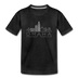 Omaha, Nebraska Toddler T-Shirt - Skyline Omaha Toddler Tee - charcoal gray
