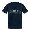 San Antonio, Texas Toddler T-Shirt - Skyline San Antonio Toddler Tee - deep navy