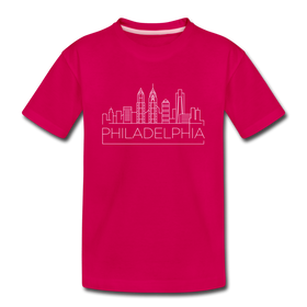 Philadelphia, Pennsylvania Toddler T-Shirt - Skyline Philadelphia Toddler Tee