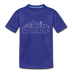 Phoenix, Arizona Toddler T-Shirt - Skyline Phoenix Toddler Tee - royal blue