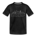 Phoenix, Arizona Toddler T-Shirt - Skyline Phoenix Toddler Tee - charcoal gray