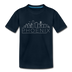 Phoenix, Arizona Toddler T-Shirt - Skyline Phoenix Toddler Tee - deep navy