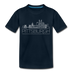 Pittsburgh, Pennsylvania Toddler T-Shirt - Skyline Pittsburgh Toddler Tee - deep navy
