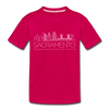 Sacramento, California Toddler T-Shirt - Skyline Sacramento Toddler Tee