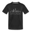 San Diego, California Toddler T-Shirt - Skyline San Diego Toddler Tee