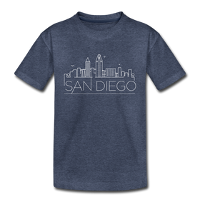 San Diego, California Toddler T-Shirt - Skyline San Diego Toddler Tee