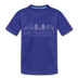San Francisco, California Toddler T-Shirt - Skyline San Francisco Toddler Tee - royal blue