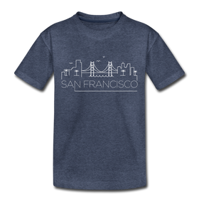 San Francisco, California Toddler T-Shirt - Skyline San Francisco Toddler Tee