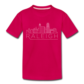 Raleigh, North Carolina Toddler T-Shirt - Skyline Raleigh Toddler Tee