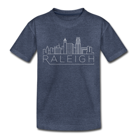 Raleigh, North Carolina Toddler T-Shirt - Skyline Raleigh Toddler Tee