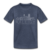 Raleigh, North Carolina Toddler T-Shirt - Skyline Raleigh Toddler Tee