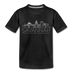Savannah, Georgia Toddler T-Shirt - Skyline Savannah Toddler Tee - charcoal gray