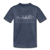 Saint Paul, Minnesota Toddler T-Shirt - Skyline Saint Paul Toddler Tee