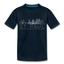 Saint Paul, Minnesota Toddler T-Shirt - Skyline Saint Paul Toddler Tee - deep navy