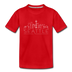 Seattle, Washington Toddler T-Shirt - Skyline Seattle Toddler Tee - red