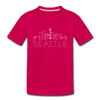 Seattle, Washington Toddler T-Shirt - Skyline Seattle Toddler Tee