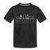 Wichita, Kansas Toddler T-Shirt - Skyline Wichita Toddler Tee - black