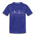 Wichita, Kansas Toddler T-Shirt - Skyline Wichita Toddler Tee - royal blue