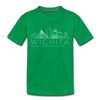 Wichita, Kansas Toddler T-Shirt - Skyline Wichita Toddler Tee