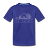 St. Louis, Missouri Toddler T-Shirt - Skyline St. Louis Toddler Tee