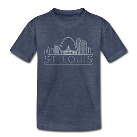 St. Louis, Missouri Toddler T-Shirt - Skyline St. Louis Toddler Tee