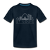 St. Louis, Missouri Toddler T-Shirt - Skyline St. Louis Toddler Tee - deep navy