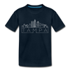 Tampa, Florida Toddler T-Shirt - Skyline Tampa Toddler Tee