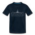 Washington DC Toddler T-Shirt - Skyline Washington DC Toddler Tee - deep navy