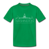 Washington DC Toddler T-Shirt - Skyline Washington DC Toddler Tee - kelly green