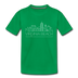 Virginia Beach, Virginia Toddler T-Shirt - Skyline Virginia Beach Toddler Tee - kelly green
