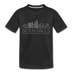 Sioux Falls, South Dakota Toddler T-Shirt - Skyline Sioux Falls Toddler Tee - black