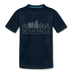 Sioux Falls, South Dakota Toddler T-Shirt - Skyline Sioux Falls Toddler Tee - deep navy
