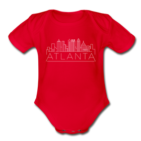 Atlanta, Georgia Baby Bodysuit - Organic Skyline Atlanta Baby Bodysuit