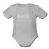 Charleston, South Carolina Baby Bodysuit - Organic Skyline Charleston Baby Bodysuit - heather gray