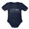 Colorado Springs, Colorado Baby Bodysuit - Organic Skyline Colorado Springs Baby Bodysuit