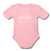 Columbus, Ohio Baby Bodysuit - Organic Skyline Columbus Baby Bodysuit - light pink