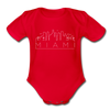 Miami, Florida Baby Bodysuit - Organic Skyline Miami Baby Bodysuit