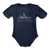 New York Baby Bodysuit - Organic Skyline New York Baby Bodysuit - dark navy