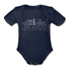 Orlando, Florida Baby Bodysuit - Organic Skyline Orlando Baby Bodysuit