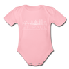 Saint Paul, Minnesota Baby Bodysuit - Organic Skyline Saint Paul Baby Bodysuit - light pink